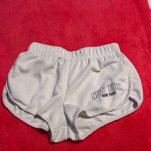 Forever 21 White New York Women's Shorts